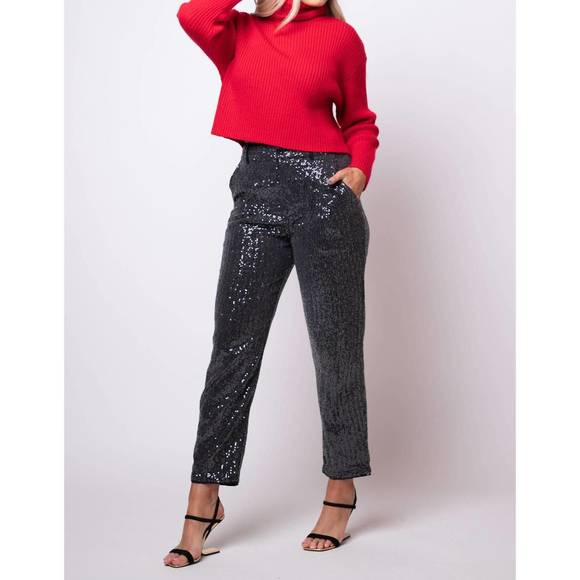 NEW YOUNG FABULOUS & BROKE isaac pant in black - Picture 3 of 7